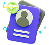 Tornar-se um membro do betfiery é muito simples
